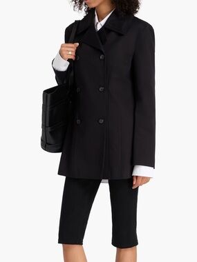 Toteme Double-breasted cotton jacket
